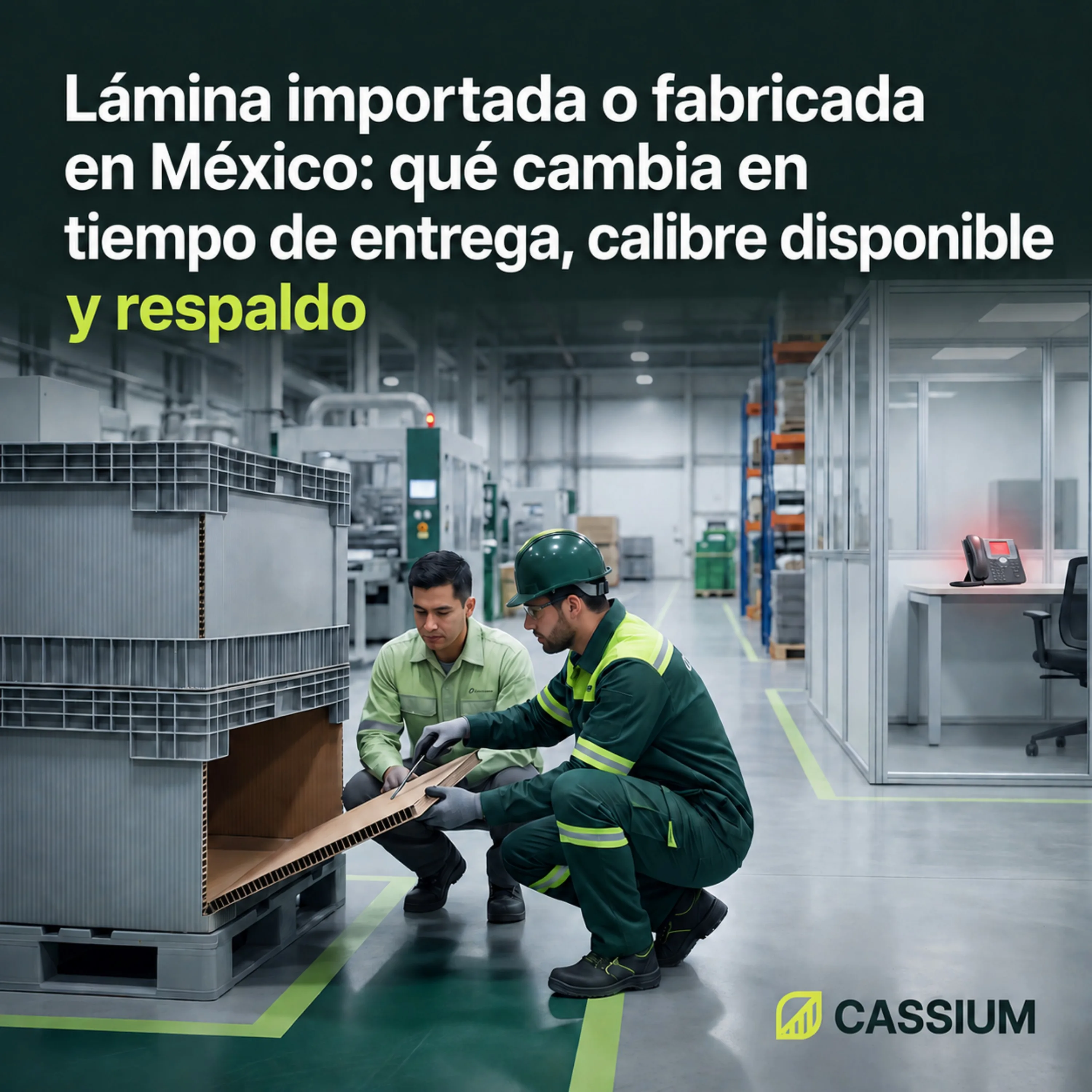Article cover: Imported or Mexican-Made Sheet: What Changes in Lead Time, Available Gauge, and Support