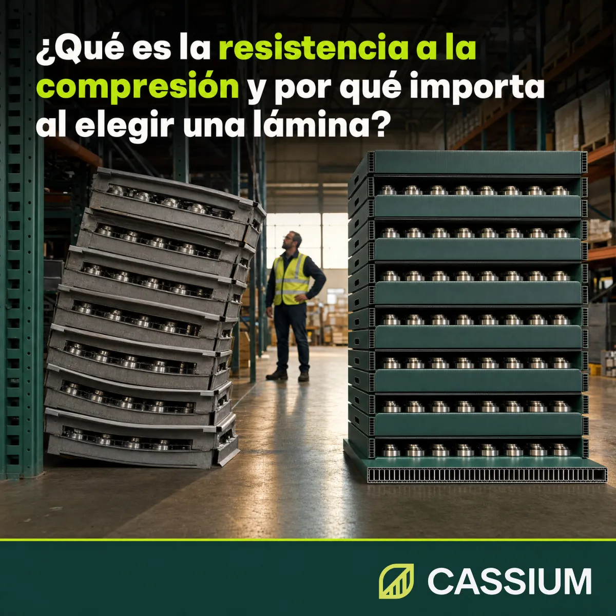 Portada del artículo: ¿Qué es la resistencia a la compresión y por qué importa al elegir una lámina?